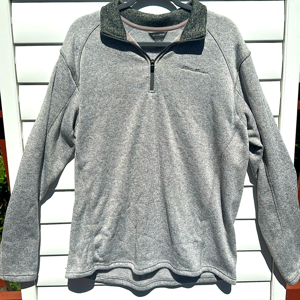 Eddie Bauer XL men’s quarter zip sweater